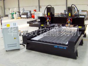 南京鼓楼区双头立体多功能石材雕刻机HW-1325-2Z