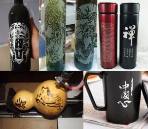 南京鼓楼区酒瓶葫芦工艺品激光雕刻机
